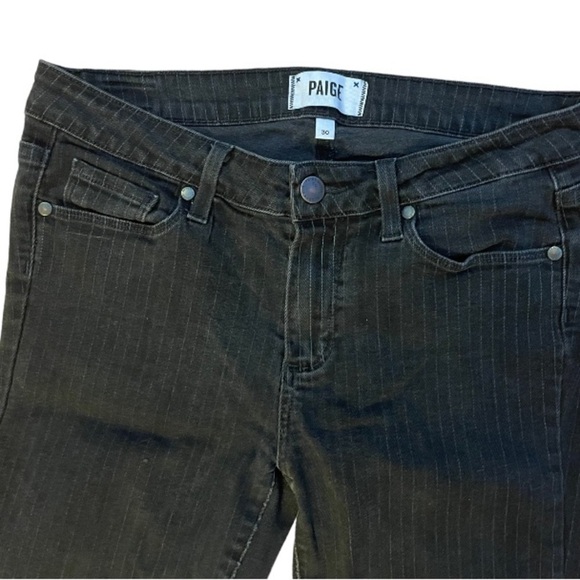 Paige Pinstriped jeans size 30 skinny fit - Picture 3 of 10